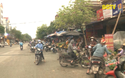 Việt Yên: Phức tạp vi phạm hành lang giao thông trên đường tỉnh 295B   