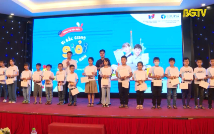 Vòng thi đặc biệt "Vì Bắc Giang giỏi tiếng Anh" cấp tiểu học