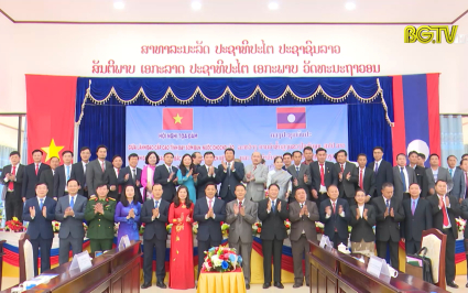 Vun đắp tình hữu nghị, đoàn kết Bắc Giang - Xay Sổm Bun
