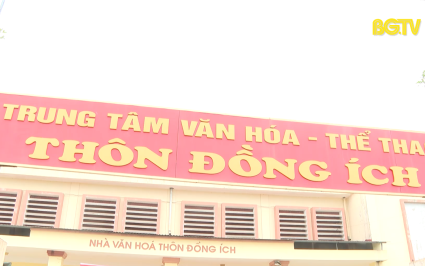 Xây dựng cơ sở vật chất văn hoá nông thôn mới