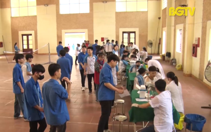 Xét nghiệm sàng lọc bệnh tan máu bẩm sinh cho học sinh THPT huyện Sơn Động