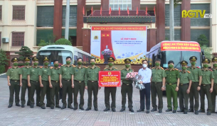Xuất quân chung tay ủng hộ TP. Hồ Chí Minh và  các tỉnh miền Nam phòng, chống dịch