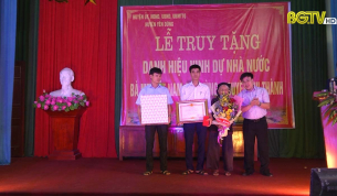 Yên Dũng: Truy tặng danh hiệu bà mẹ Việt Nam Anh hùng