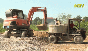 Yên Thế đẩy nhanh tiến độ các công trình trọng điểm 